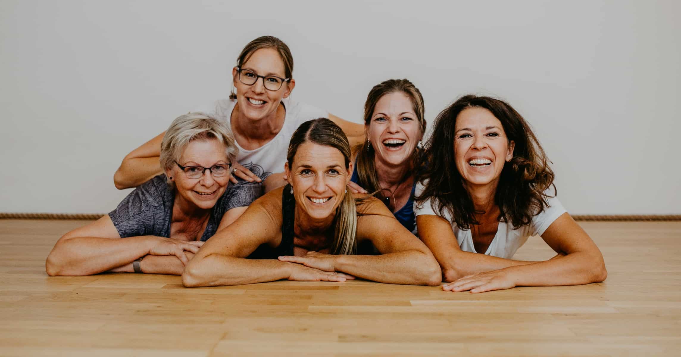 Yogaraum-Gruppe